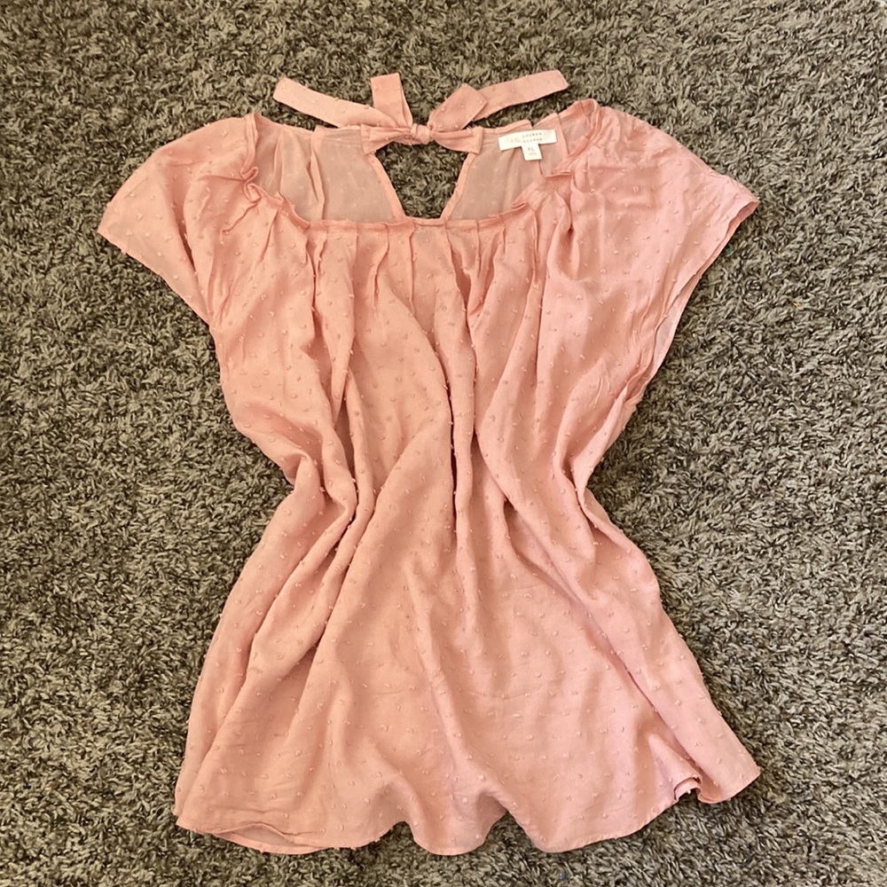 Light pink blouse